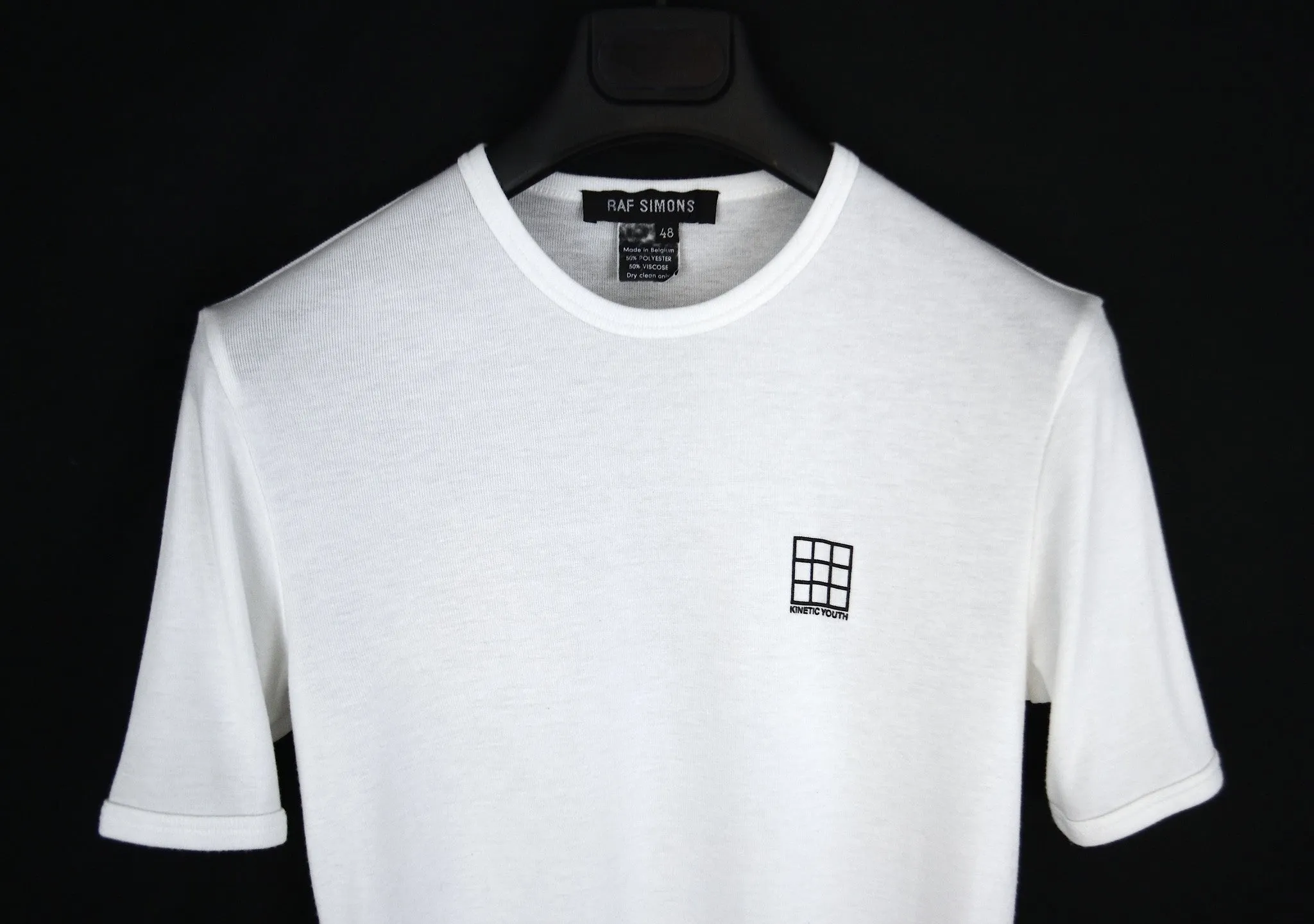 1999 'Kinetic Youth' Badge Curved Hem T-Shirt