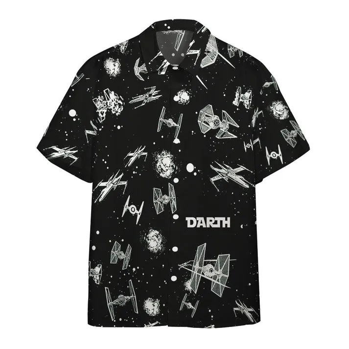 3D Star Custom Name Short Sleeve Shirt, Hawaiian Shirts for Men Short Sleeve Aloha Beach Shirt