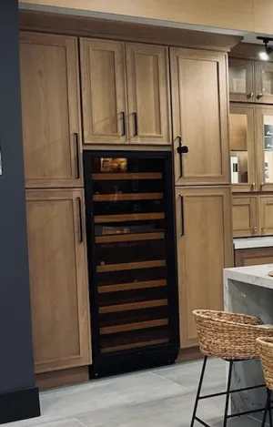 90" Tall Pantry Elegant Oak Craftsman Shaker 1-1/4" Overlay Cabinet 18", 24", 30" & 36" Wide