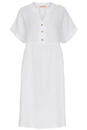 91730 Dress | White | Kjole fra Marta du Chateau