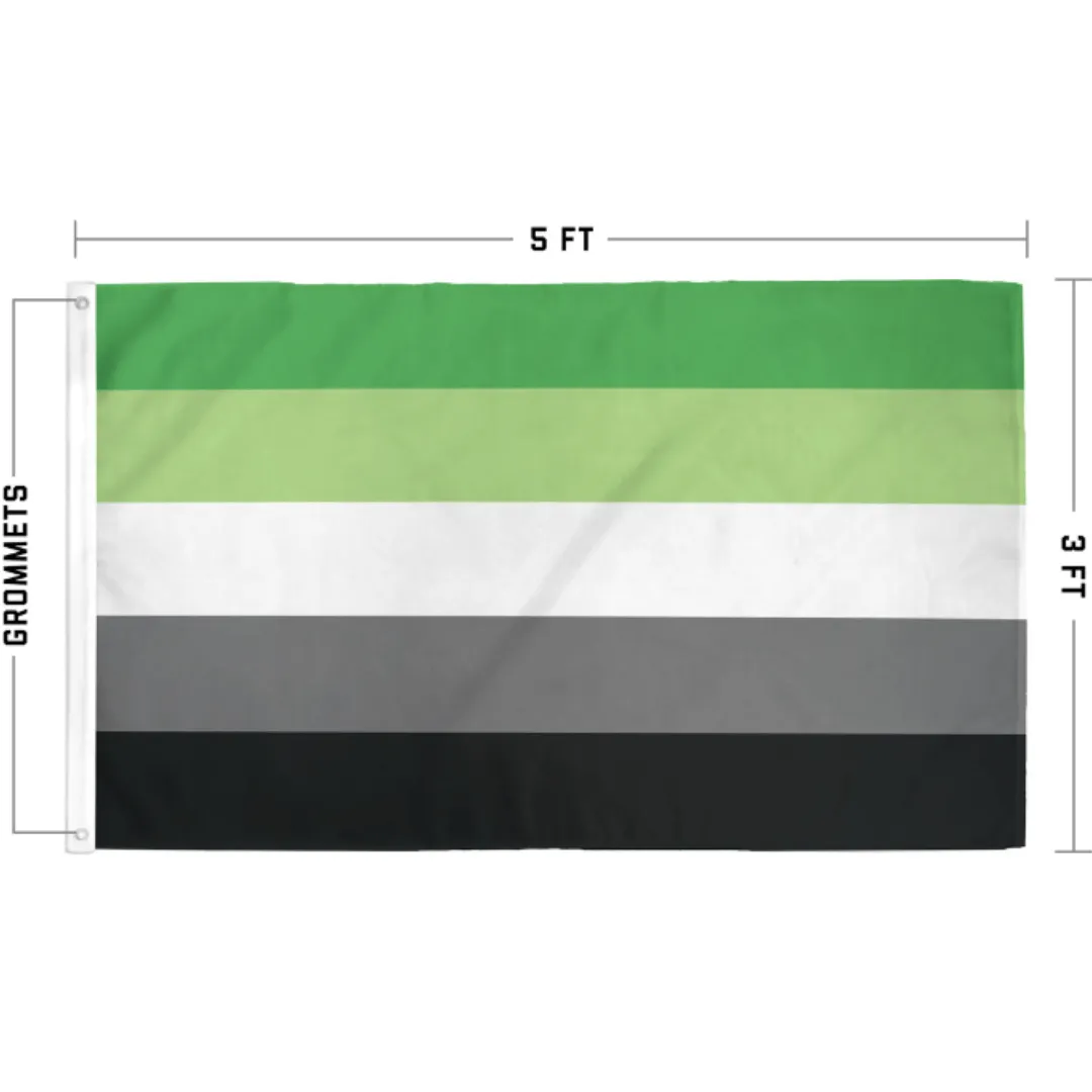 Aromantic Flag