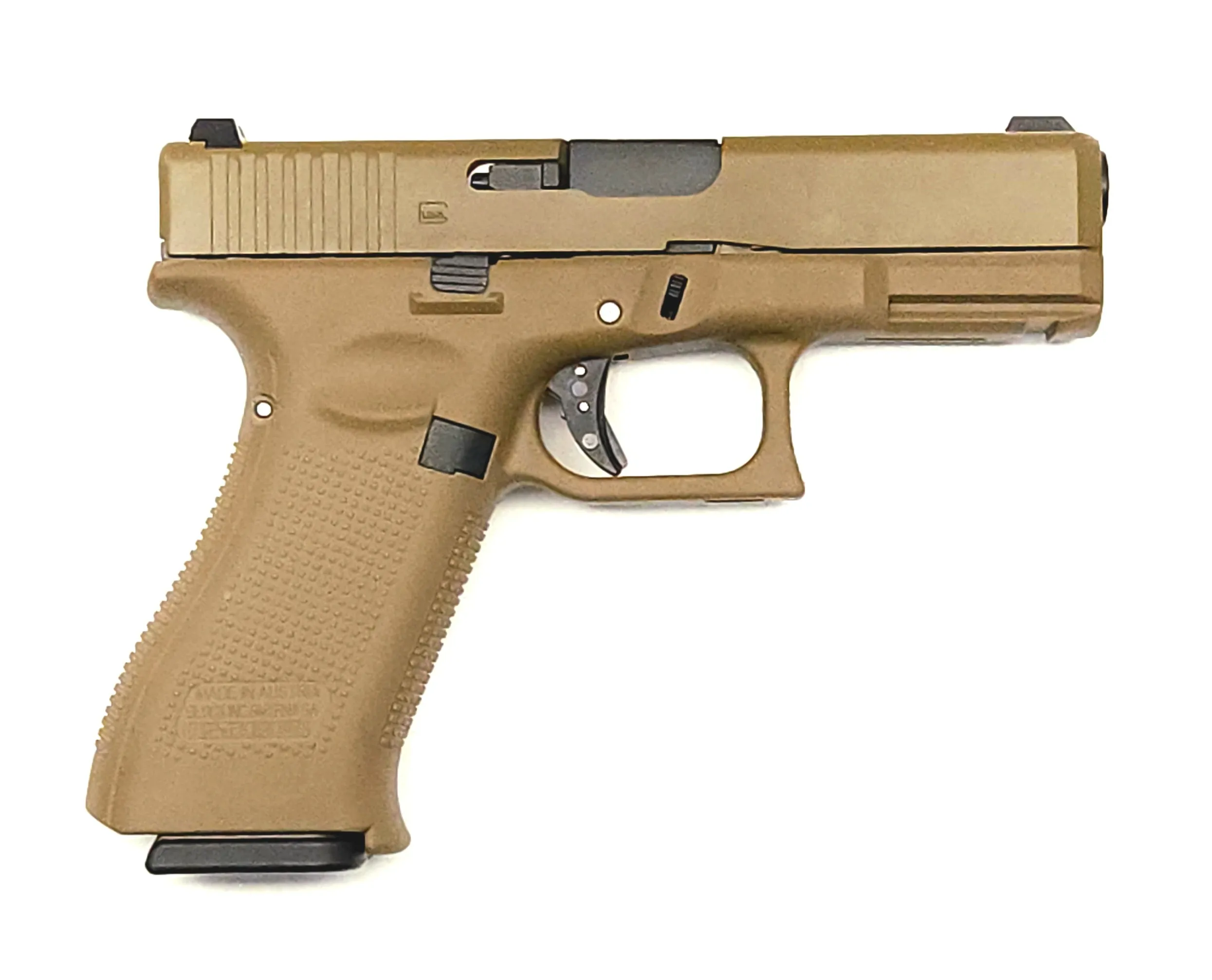 Optimized title: Classic Army G19X Gen 5 FDE - Enhanced Pistol in Flat Dark Earth Color
