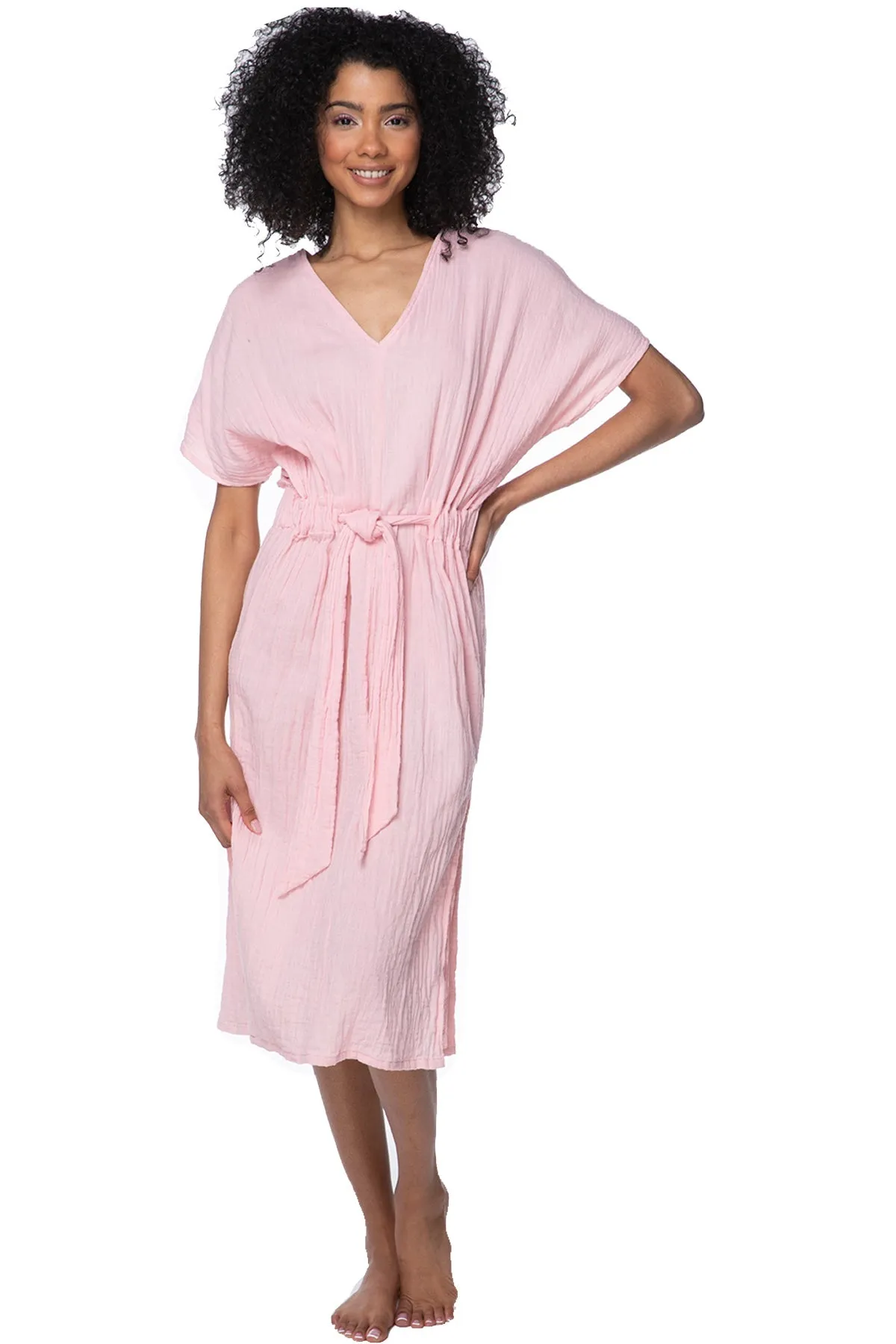 Double Gauze Bella Dress in Solids
