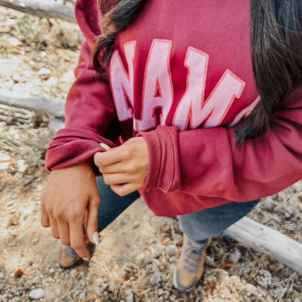 Fall Mama Sweatshirt - Maroon