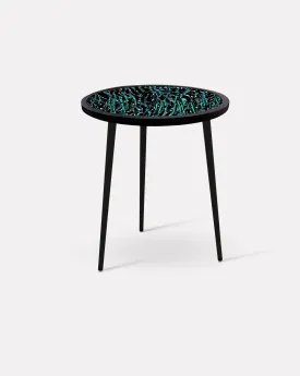 Felder Felder Allegra Zebra Butterfly Side Table