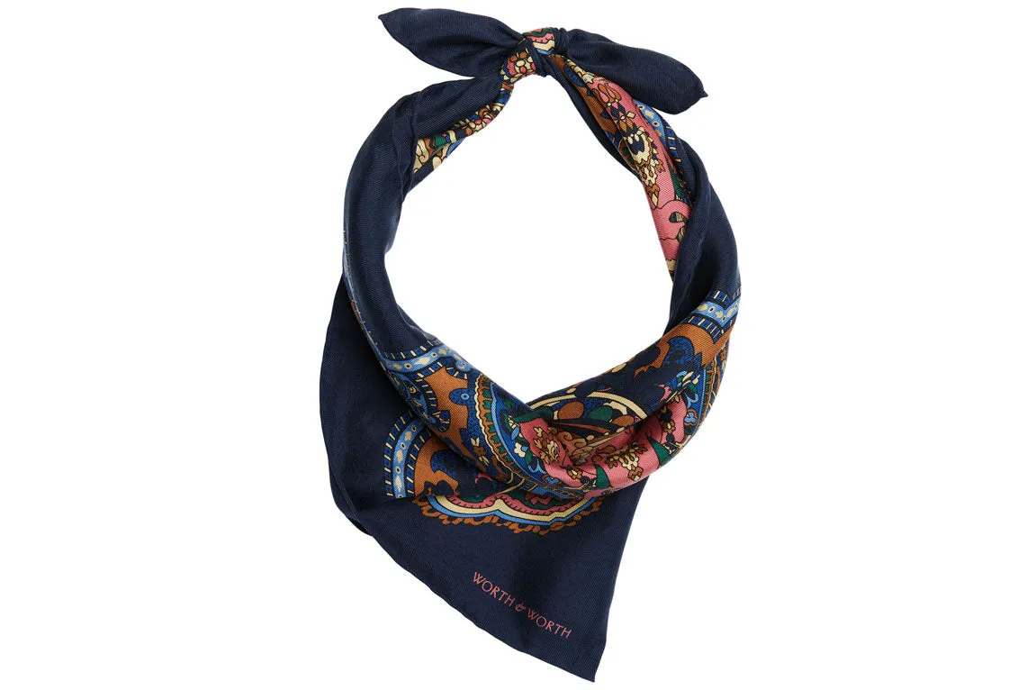 Ganesha Silk Pocket Square