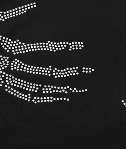 Kiana Embellished Crop T-Shirt