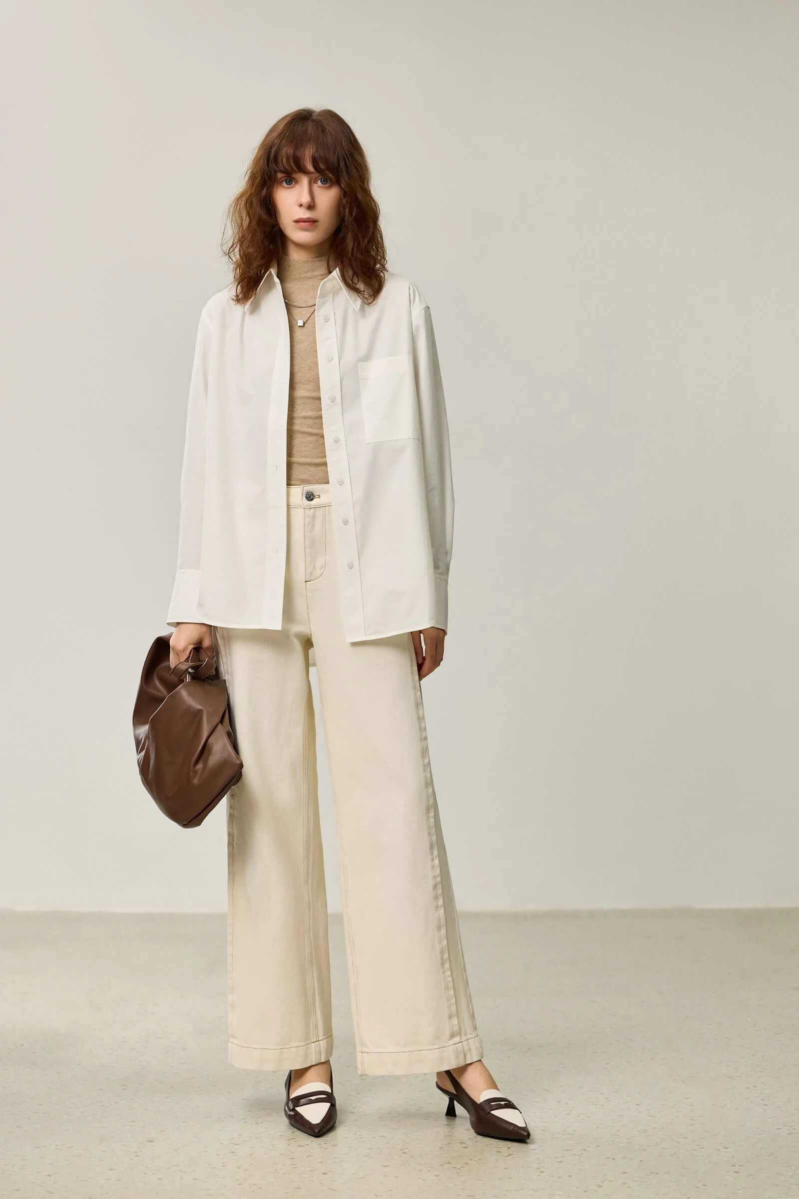 LILY Simple Comfortable Office Shirt