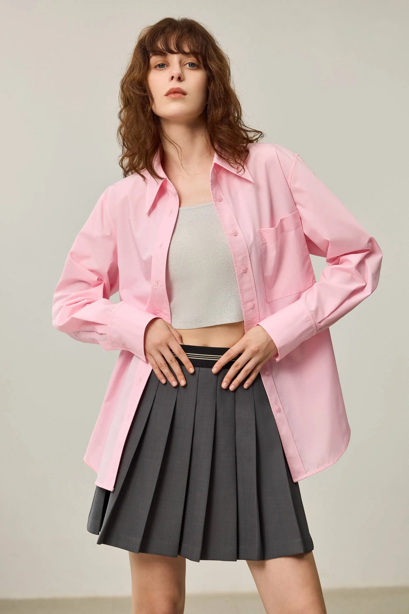 LILY Simple Comfortable Office Shirt