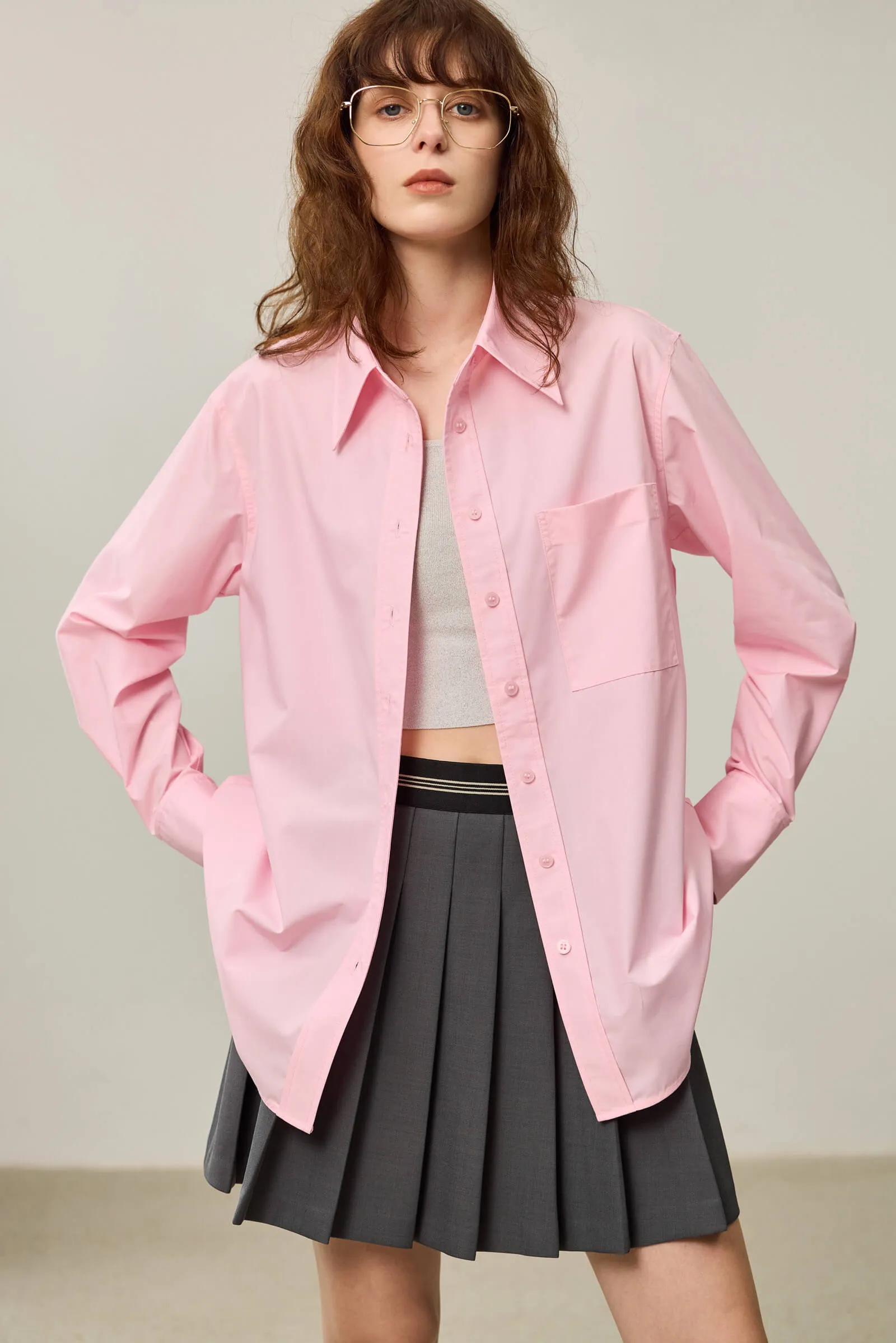 LILY Simple Comfortable Office Shirt