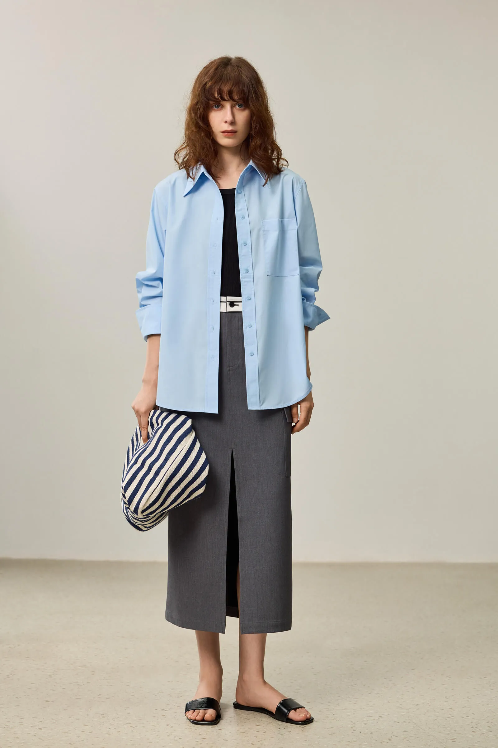 LILY Simple Comfortable Office Shirt