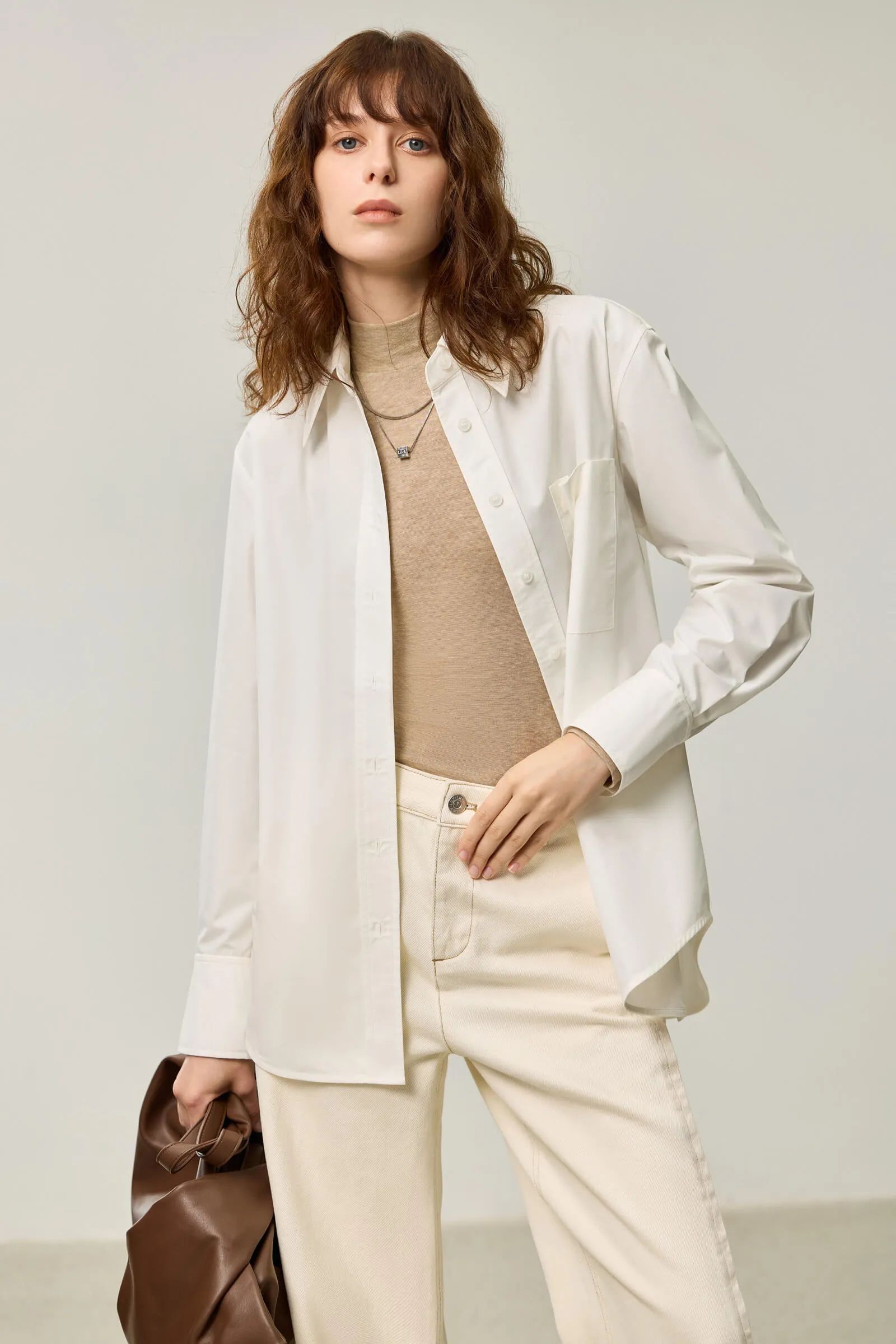 LILY Simple Comfortable Office Shirt