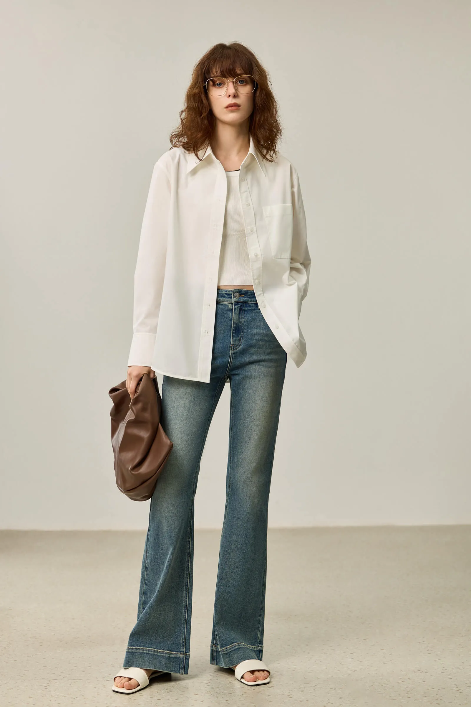 LILY Simple Comfortable Office Shirt