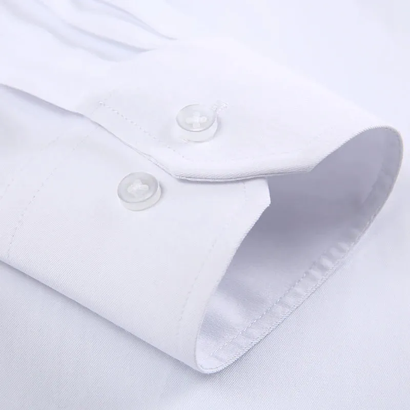 MC - Classic Dress Shirt for Men: Long sleeve, standard fit, perfect for business and casual office wear