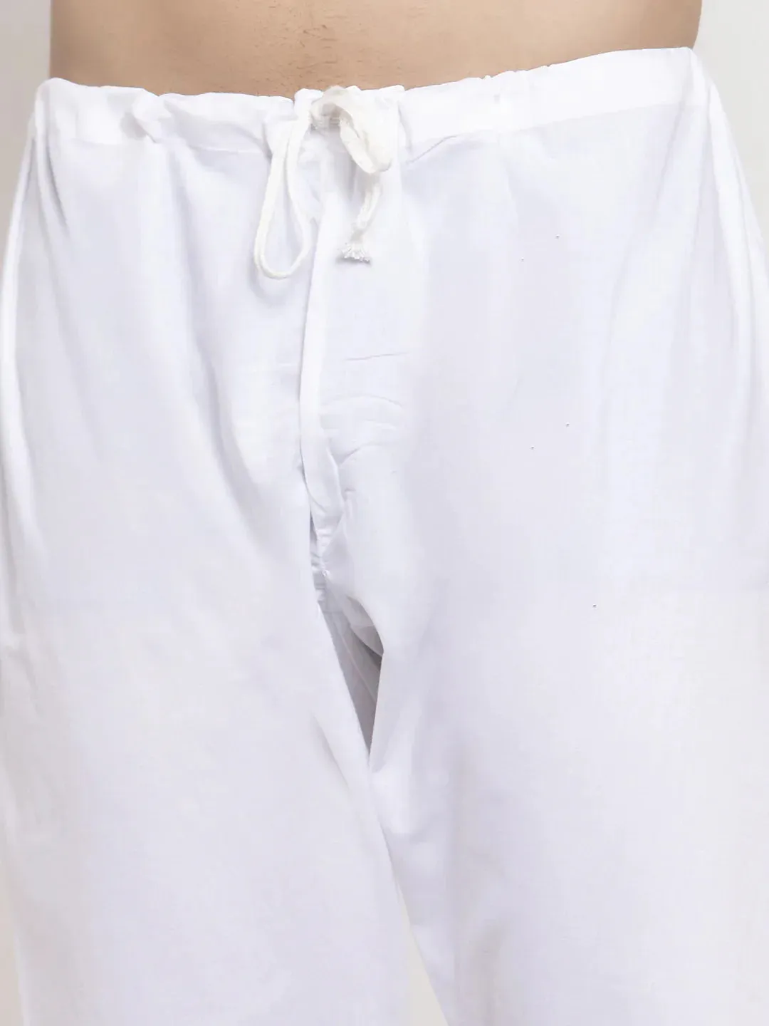 Men Maroon Printed Kurta With Pyjamas