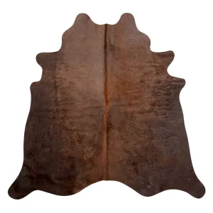 Natural Argentine Cowhide 4' 11" x 5' 3"