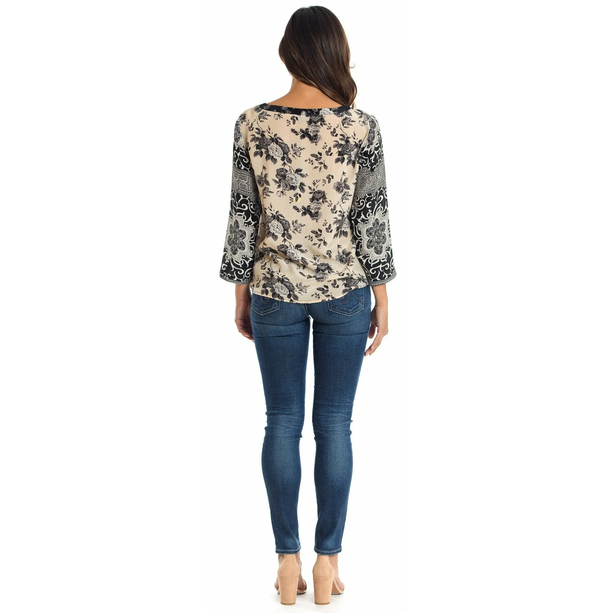 Nita Charcoal Top