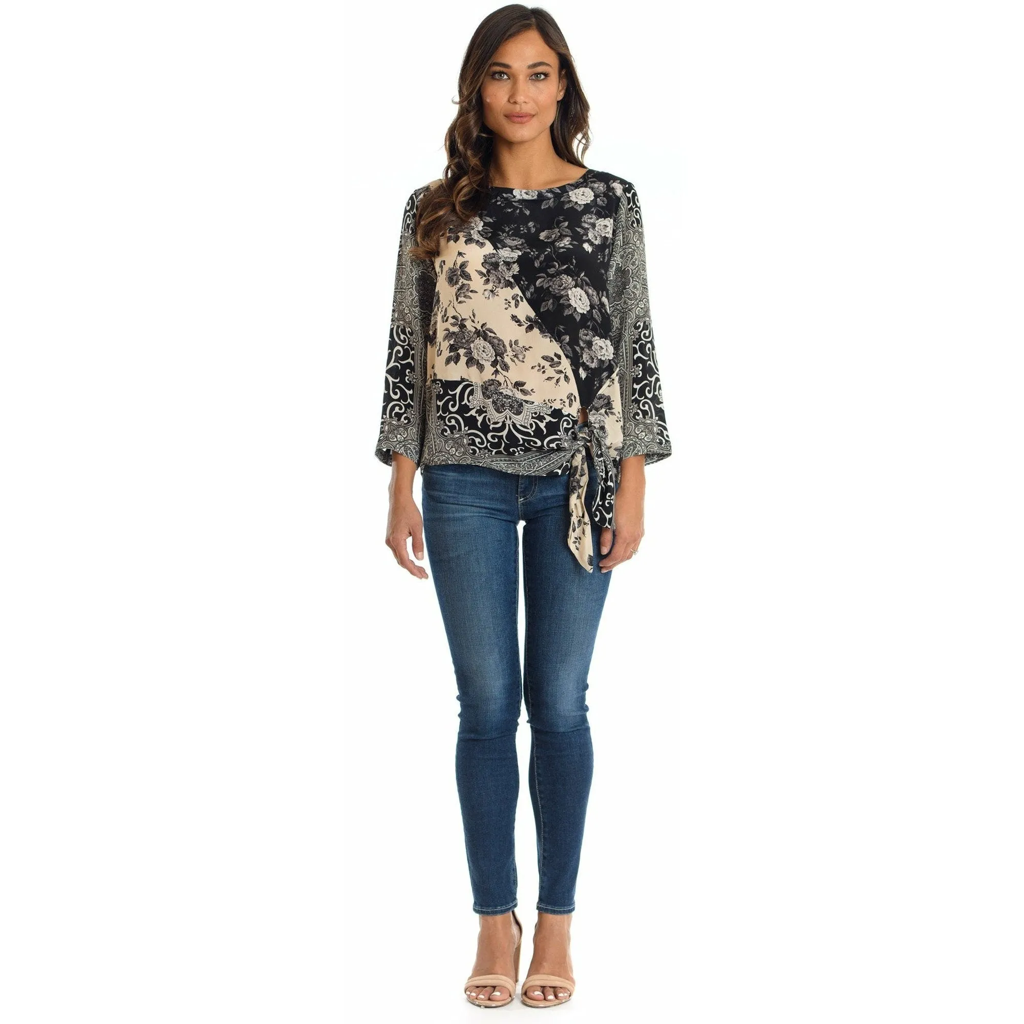 Nita Charcoal Top
