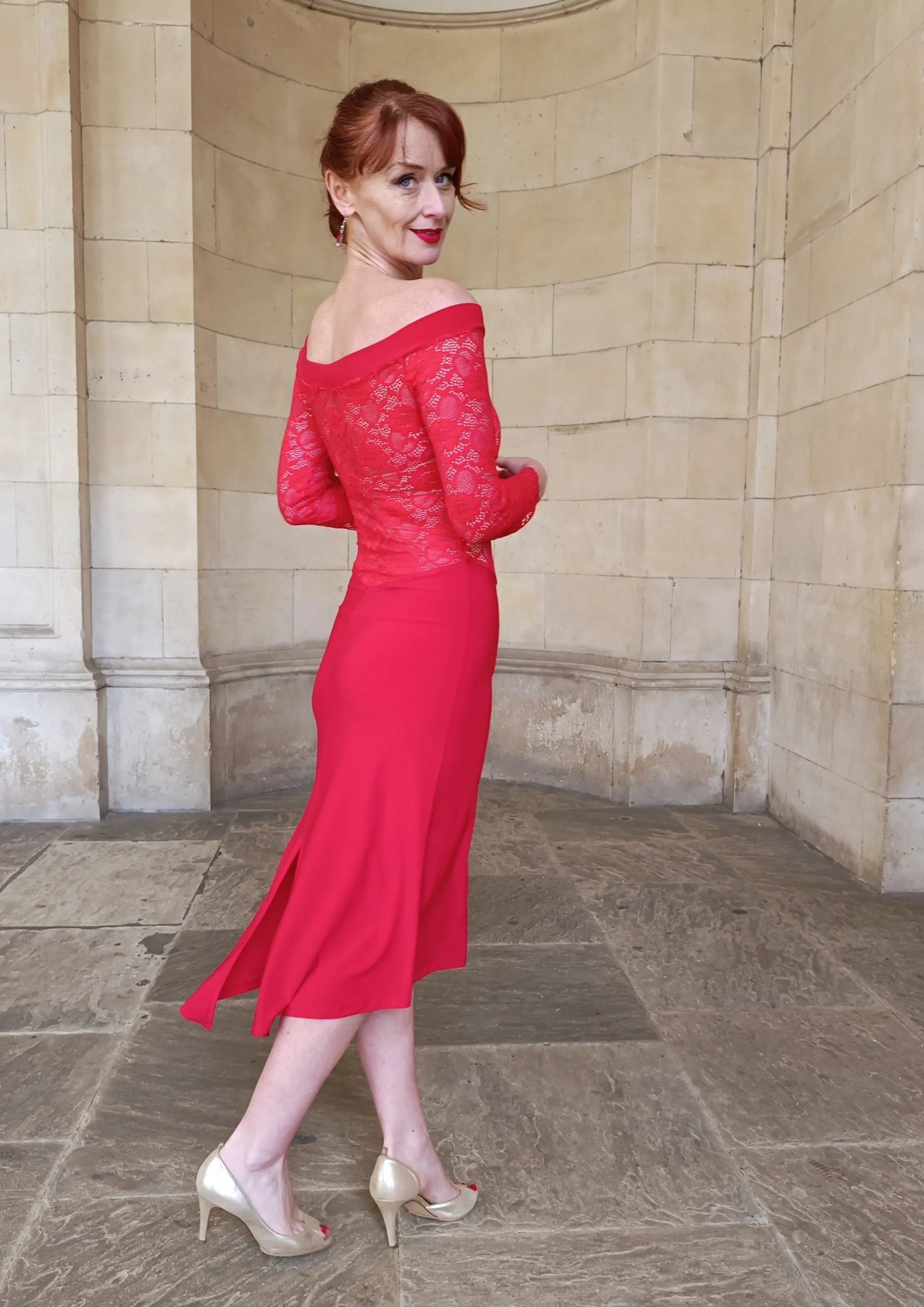 PALOMA dress with sleeves