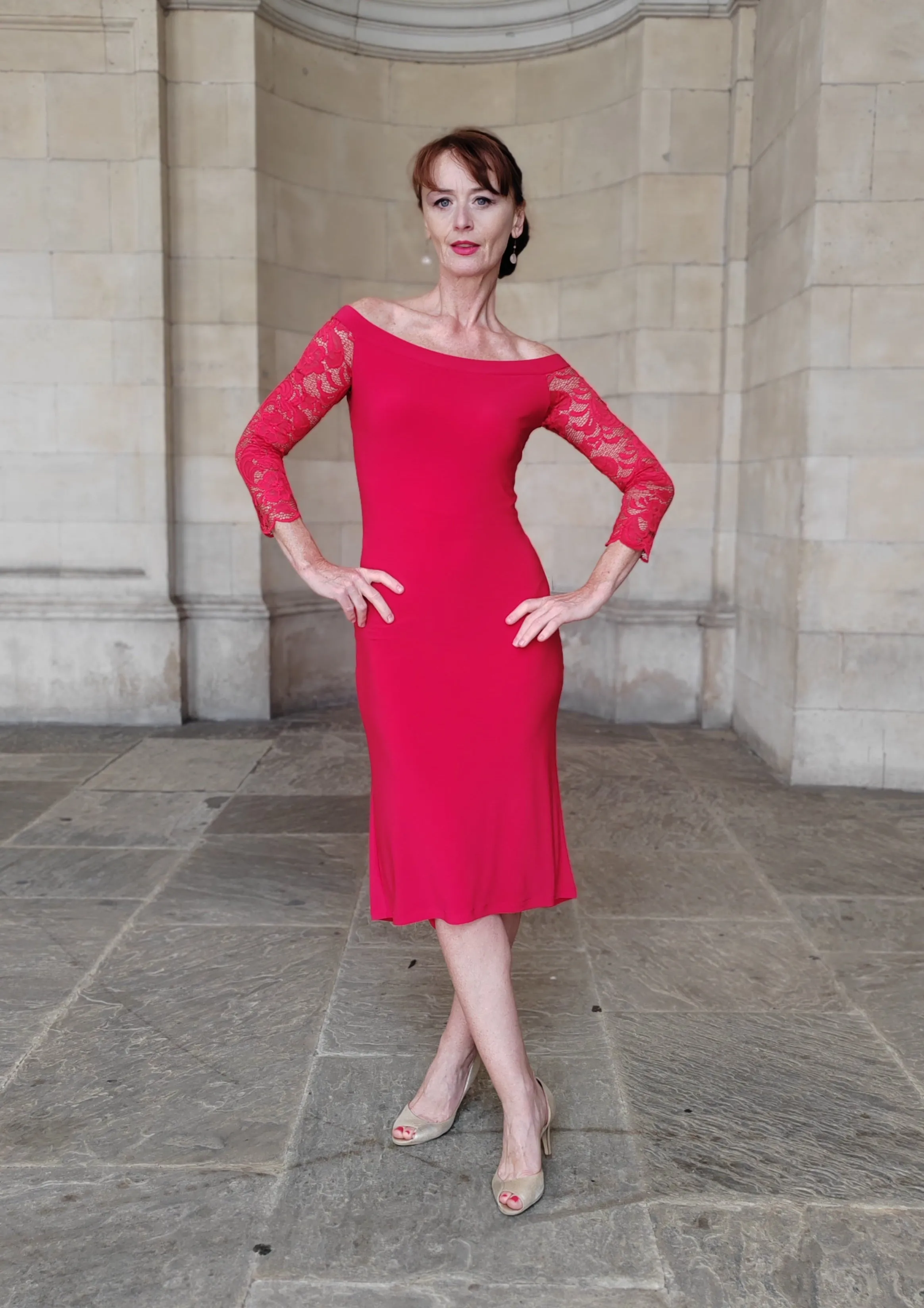 PALOMA  dress with sleeves