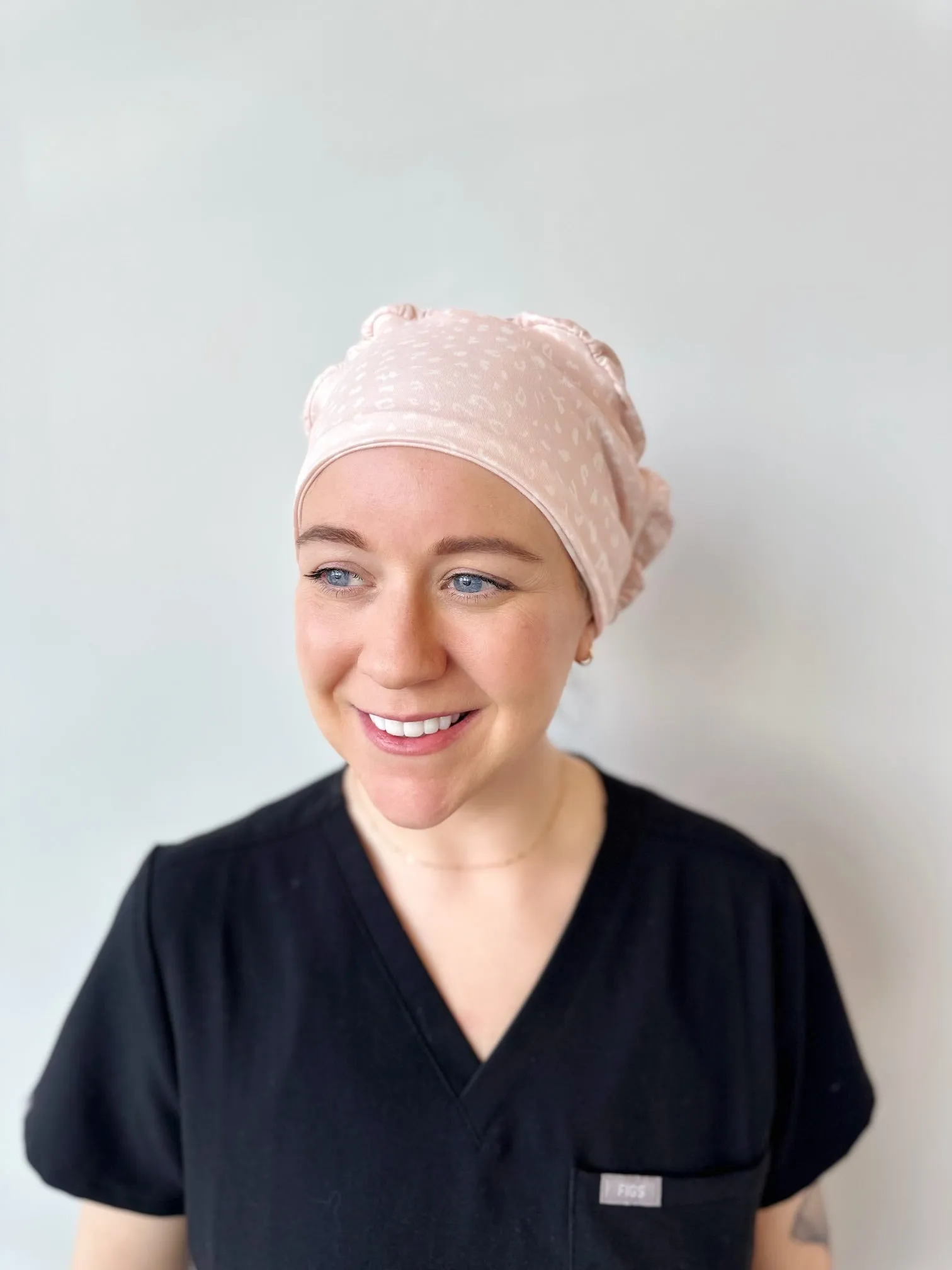 Scrub Hat - Subtle Cheetah