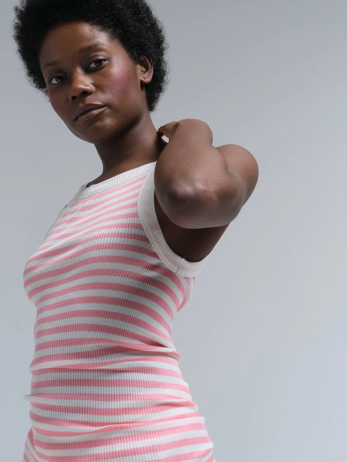 Silky Daze | Silk - Pink/Off-White