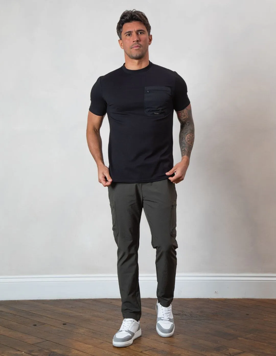 Tech Pocket T-shirt Black/Black