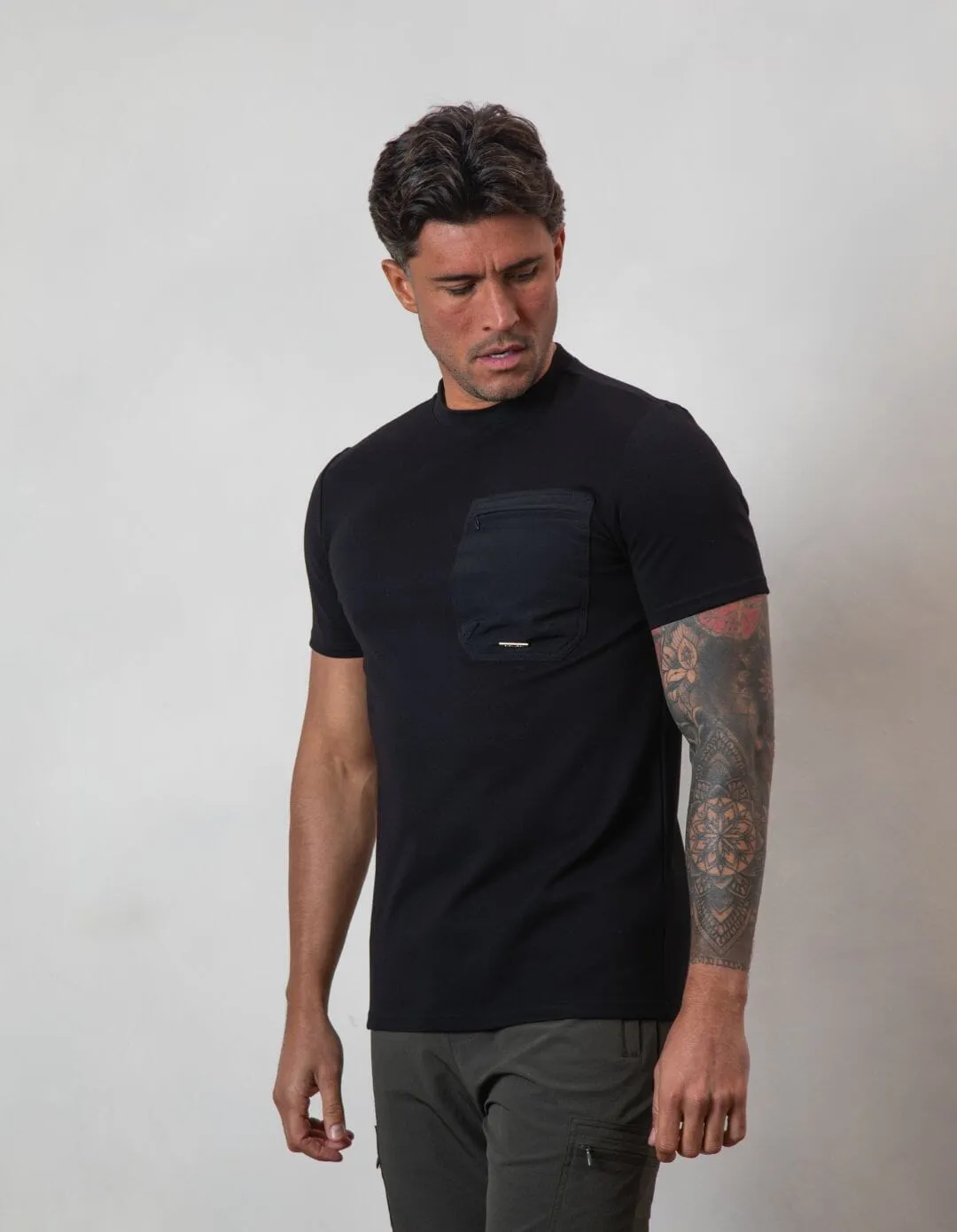 Tech Pocket T-shirt Black/Black
