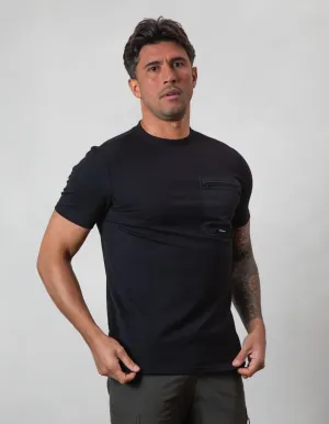 Tech Pocket T-shirt Black/Black