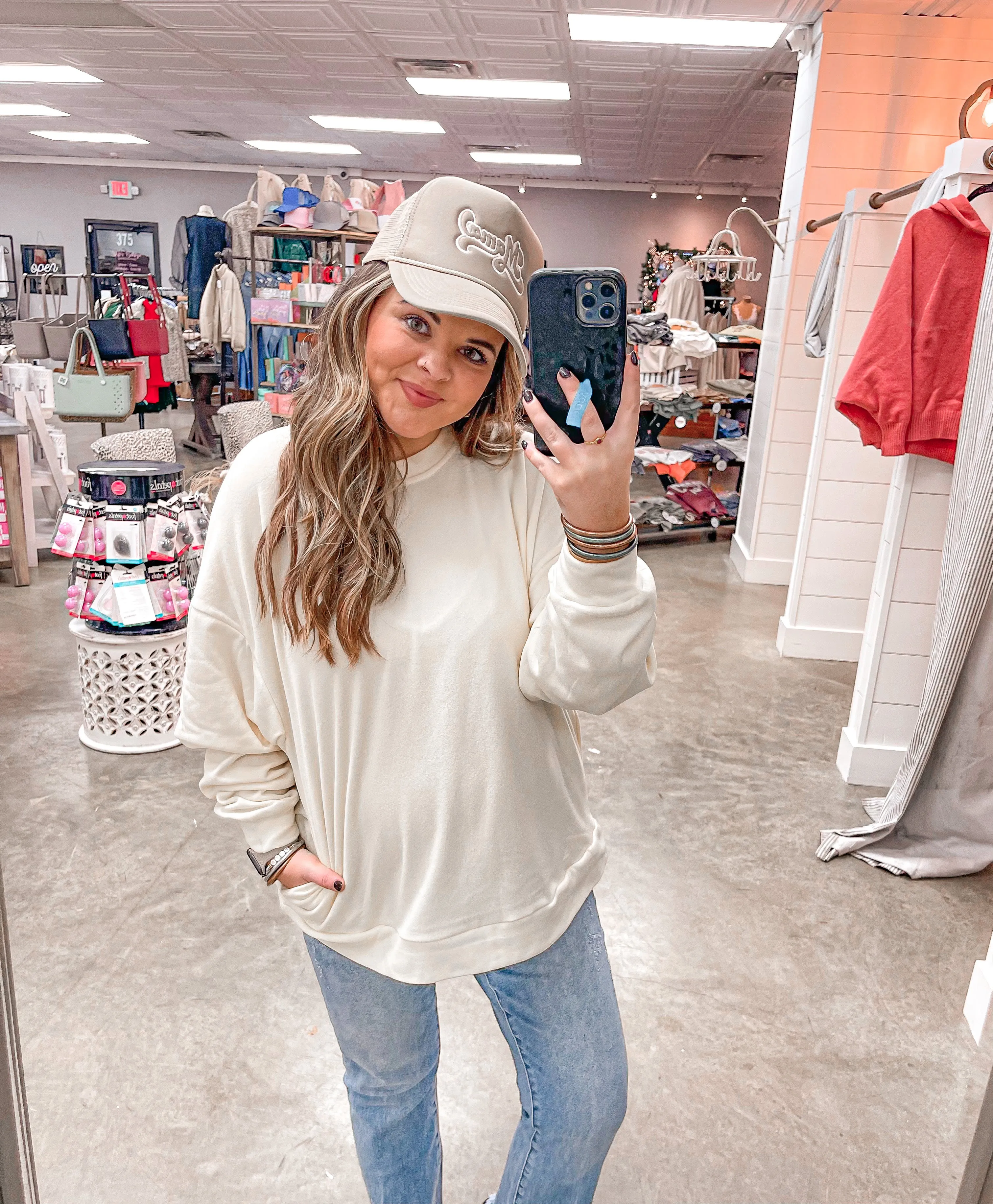 Time for Comfort Pocket Sweatshirt