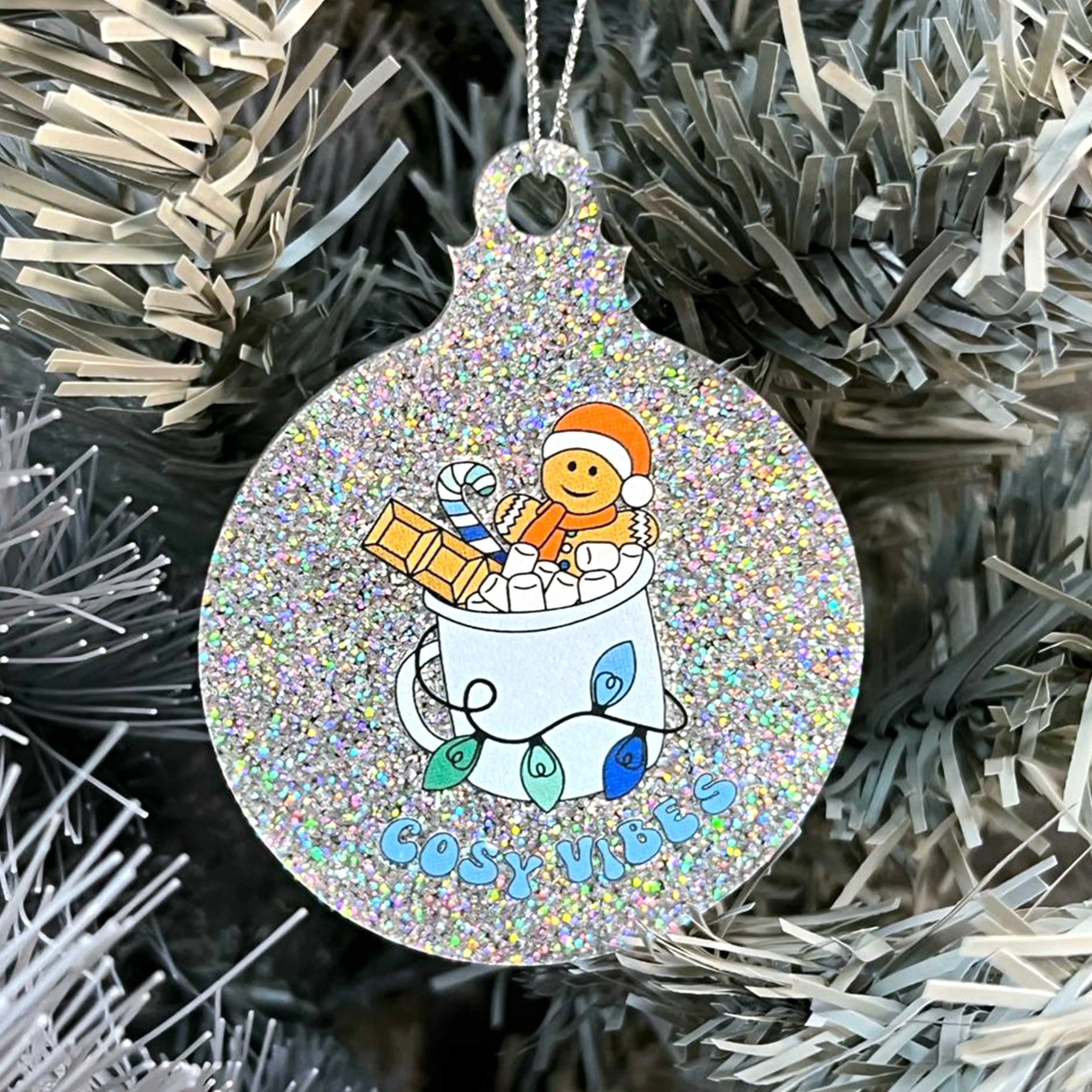 Transgender Cosy Vibes Subtle Christmas Bauble