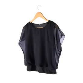 Vrouwen Ruffles mouwen Chiffon Blouse